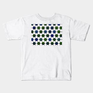 6 Point Star Pattern Kids T-Shirt